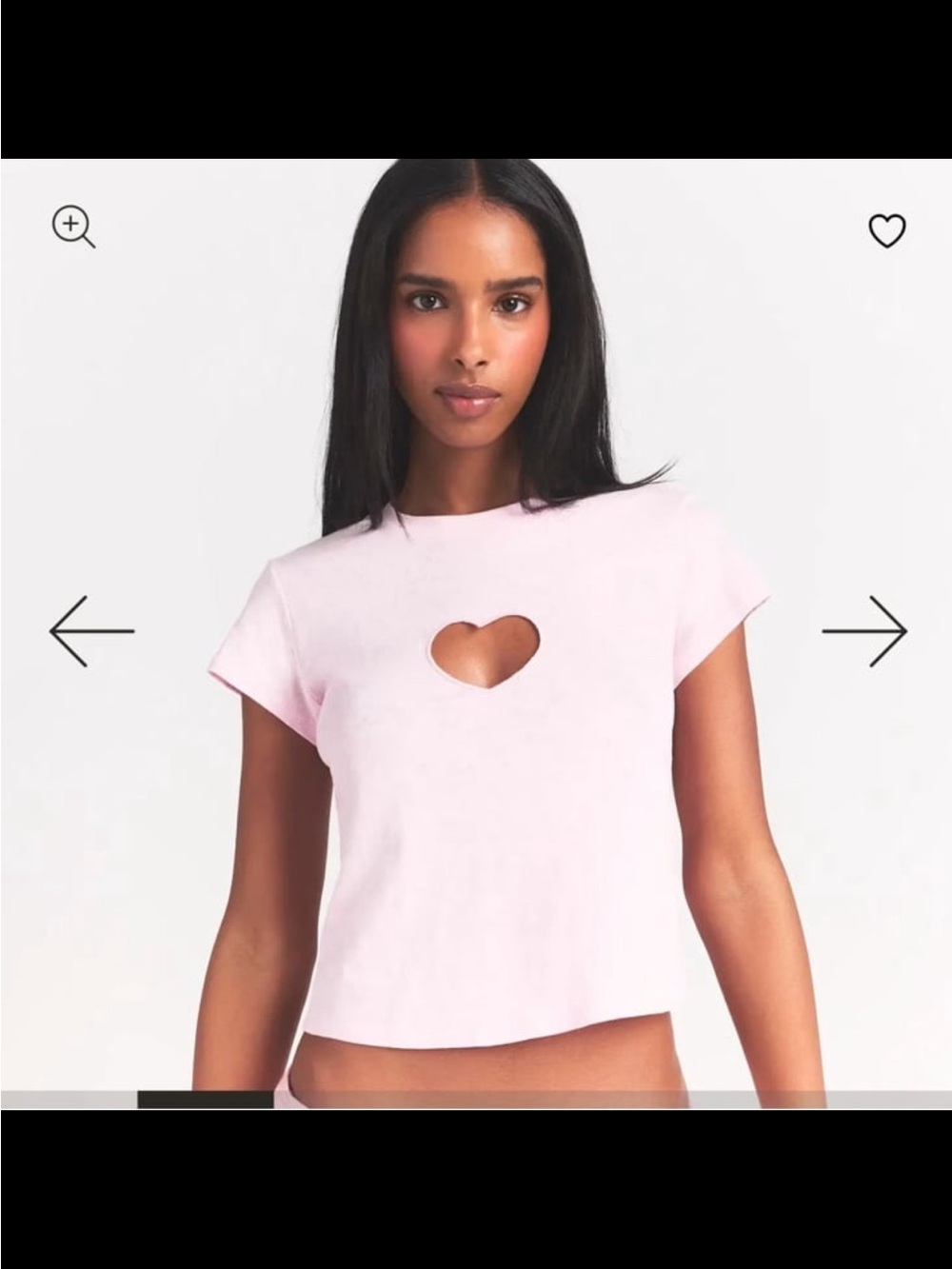 SKIMS Pink Short Sleeve Tee